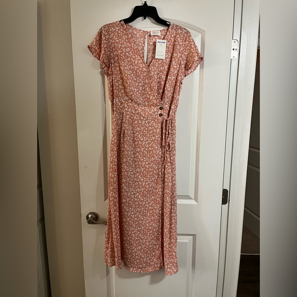 Pink dress, size L